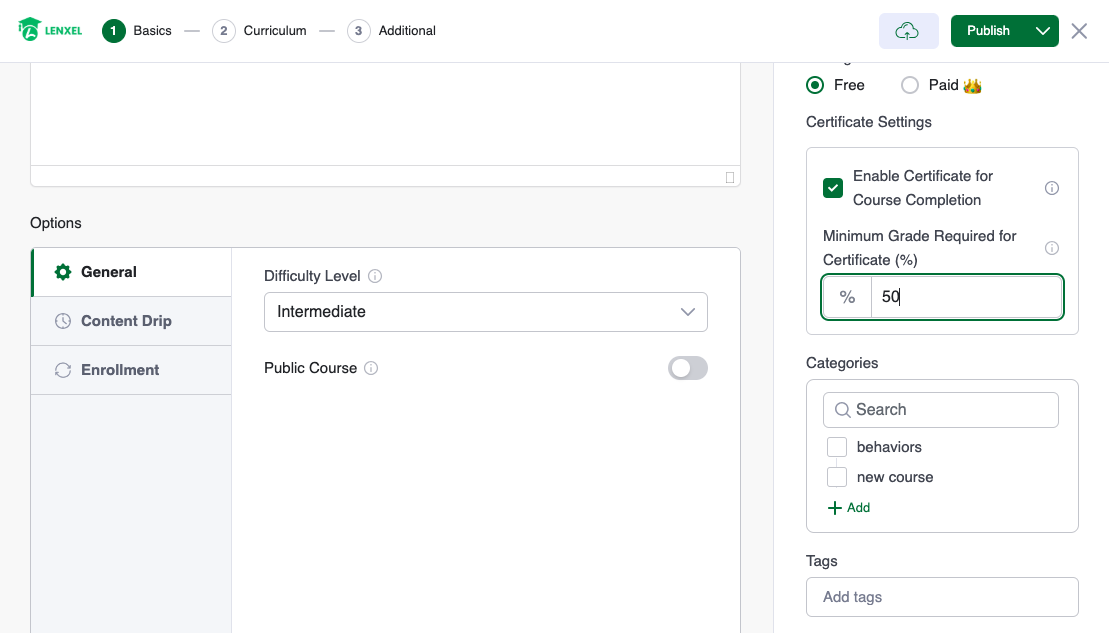 Course View
